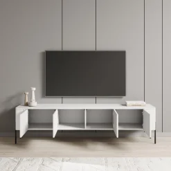 Vivi - TV-Meubel - Wit - 190x40x50 cm
