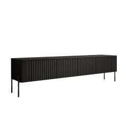 Vivi - TV-Meubel - Zwart - 190x40x50 cm