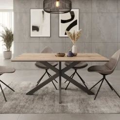 Wabe - Eetkamertafel - Eiken - 160x90x74 cm