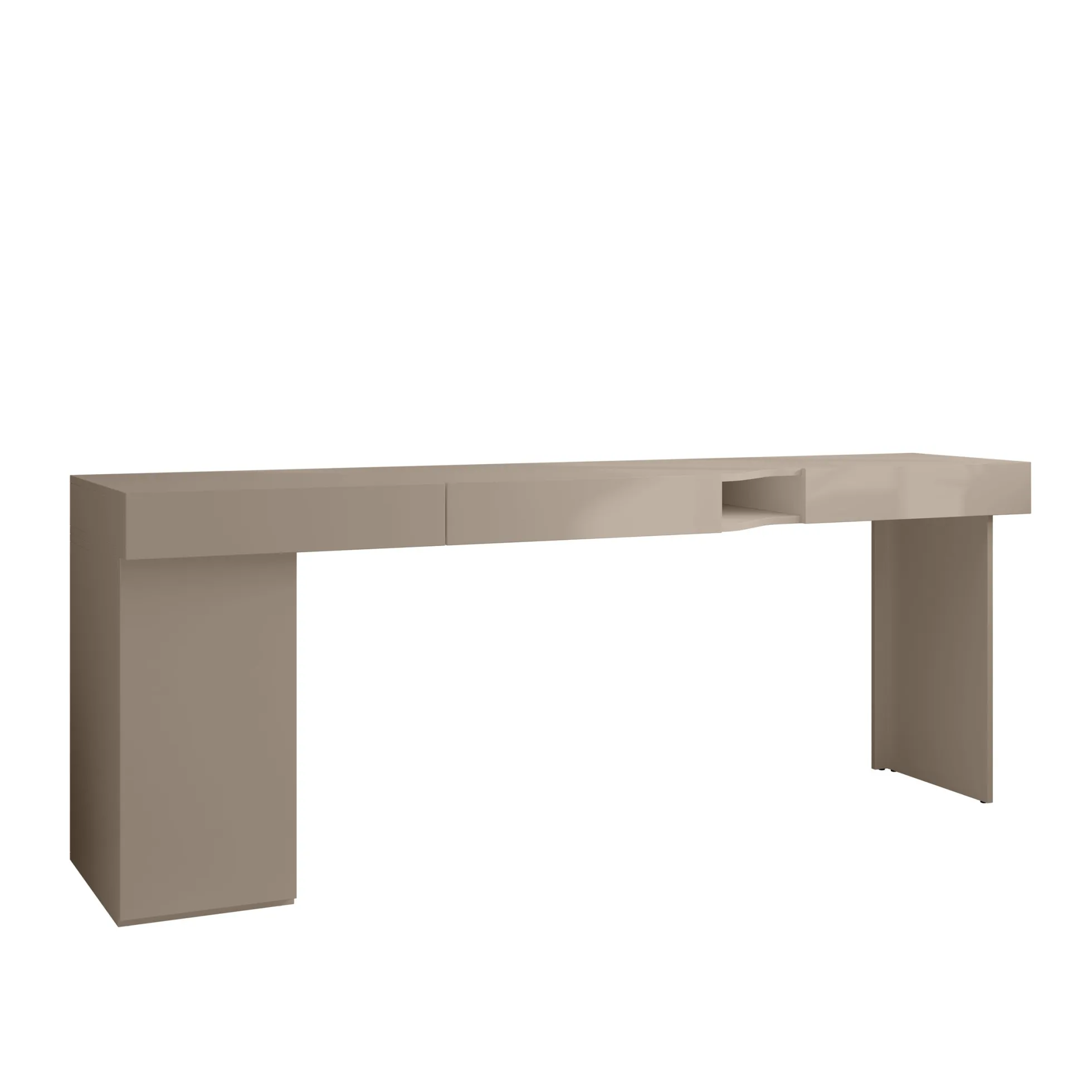 Whenua 2 - Bureau links - Beige - 211x55x79 cm
