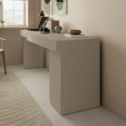 Whenua 2 - Bureau rechts - Beige - 211x55x79 cm