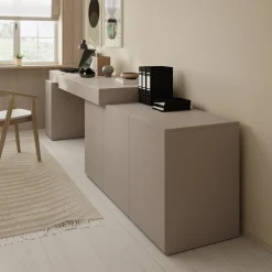 Whenua 3 - Bureau rechts - Beige - 321x55x79 cm