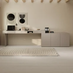 Whenua - Bureau links - Beige - 301x55x79 cm
