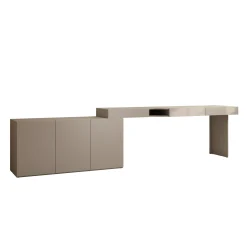 Whenua - Bureau rechts - Beige - 301x55x79 cm