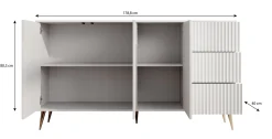 Winq - Dressoir - Antraciet - 179x40x98 cm