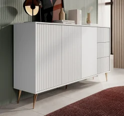 Winq - Dressoir - Wit - 179x40x98 cm