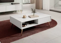 Winq - Salontafel 2 lades - Wit