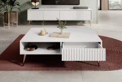Winq - Salontafel 2 lades - Wit