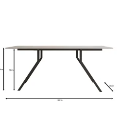 Xalir - Salontafel uitschuifbaar tot eettafel - Zwart - 100x70x40 cm