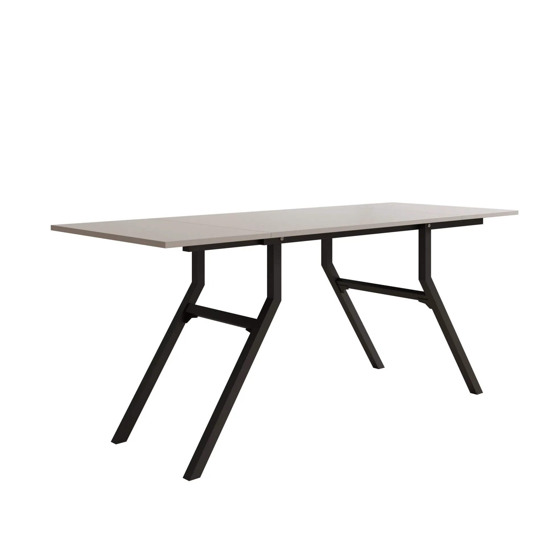 Xalir - Salontafel uitschuifbaar tot eettafel - Beige - 100x70x40 cm