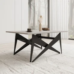 Xyra - Salontafel uitschuifbaar tot eettafel - Beige - 90x70x45 cm