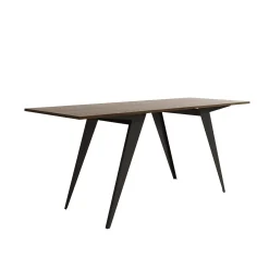 Xyra - Salontafel uitschuifbaar tot eettafel - Donker eikenpatroon - 9