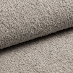 Zamzi - Hoekbank 3-zits met chaise longue - Teddystof beige - Links